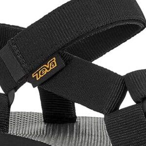 Black Platform Tevas